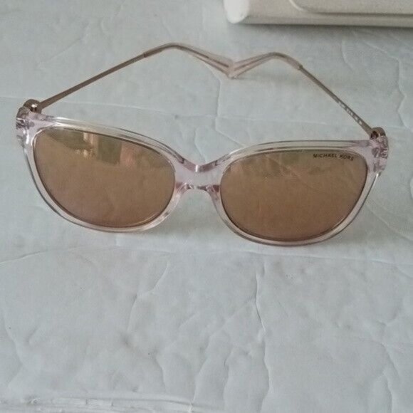 Michael Kors Marrakesh Clear RG Mirrored Sunglasses MK6006 3014R1 57-16-140 main image 4